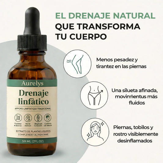 Gotas Tivore Aurelys para Drenaje Linfático